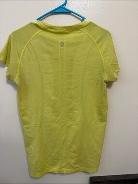 Lululemon Short Sleeve Lightweight Active Top - Neon Yellow